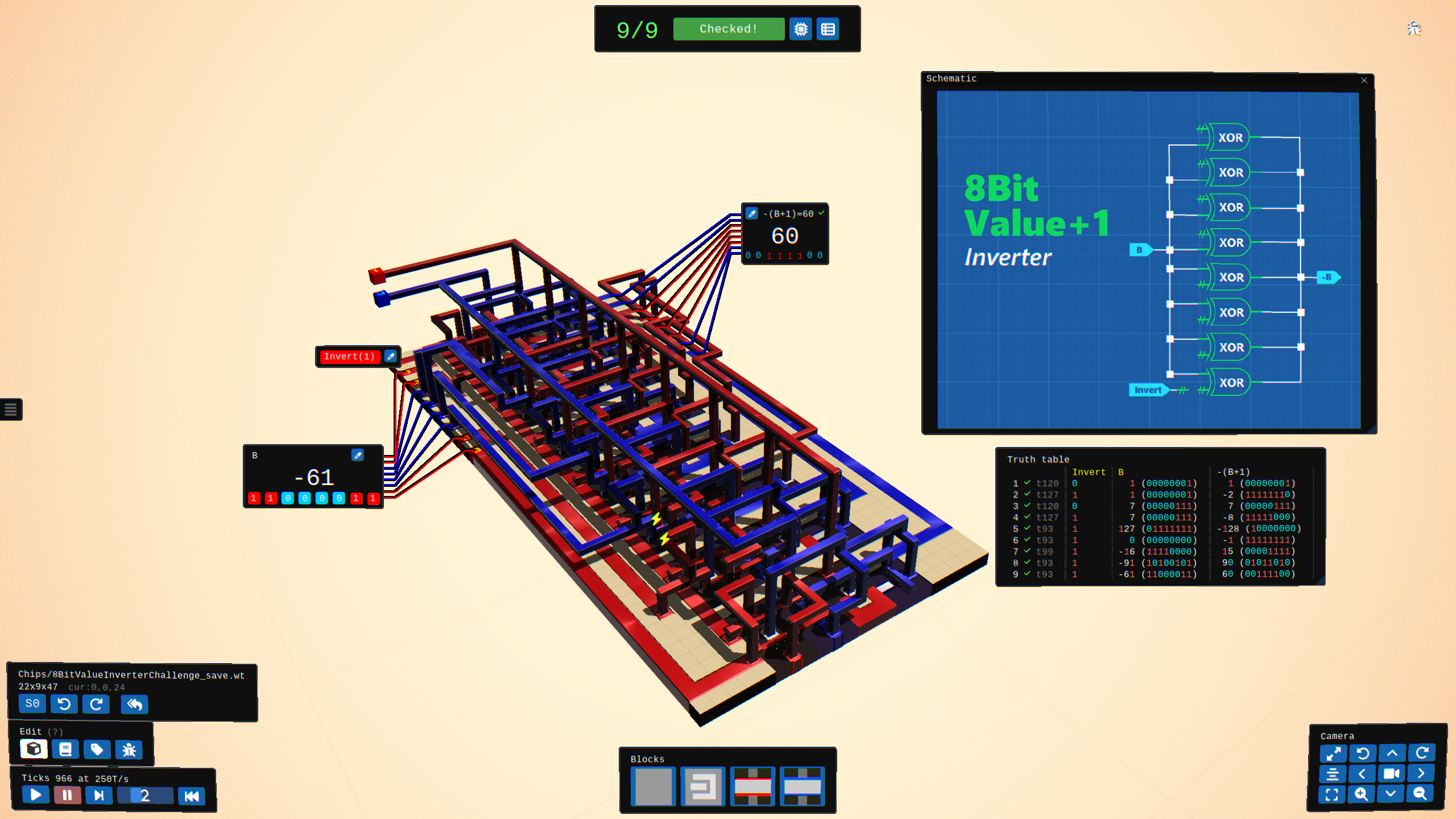3D Model of Inverter Chip